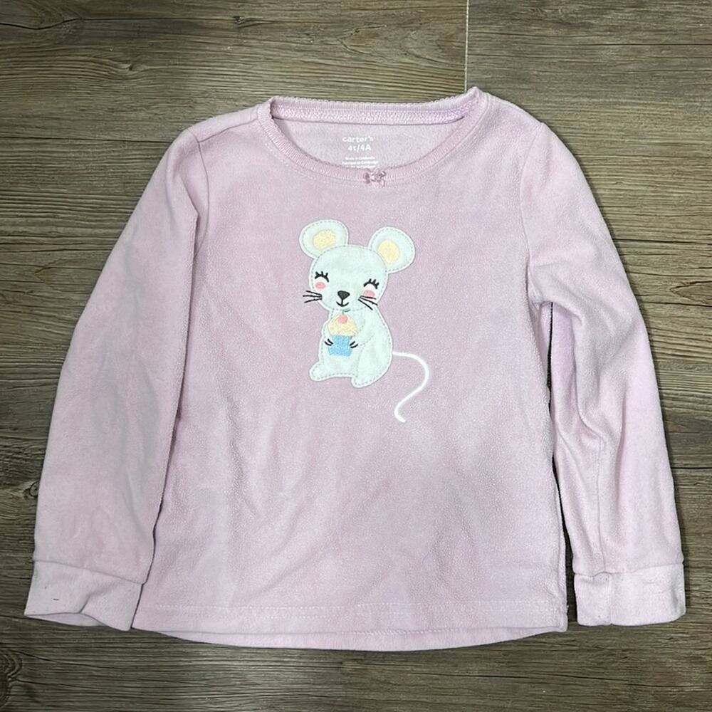 Carter’s Fleece PJ Sleep Top 4/4T